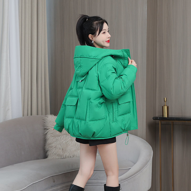 波司豋反季棉服女短款2022新款冬季韩版宽松大码洋气加厚学生小个