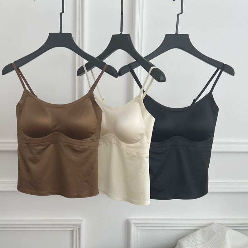 【长相思】缎面吊带背心