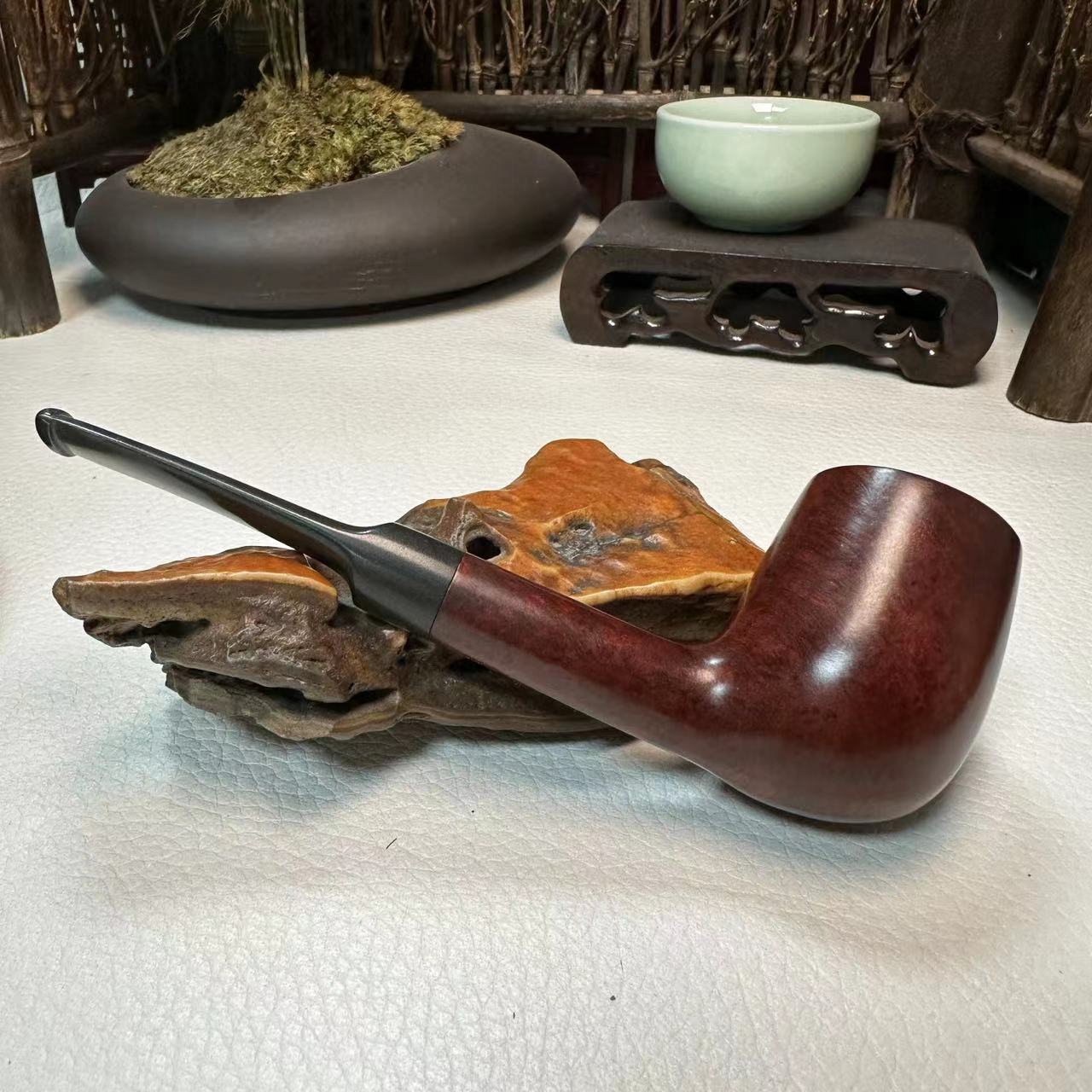 83纯手工石楠木烟斗