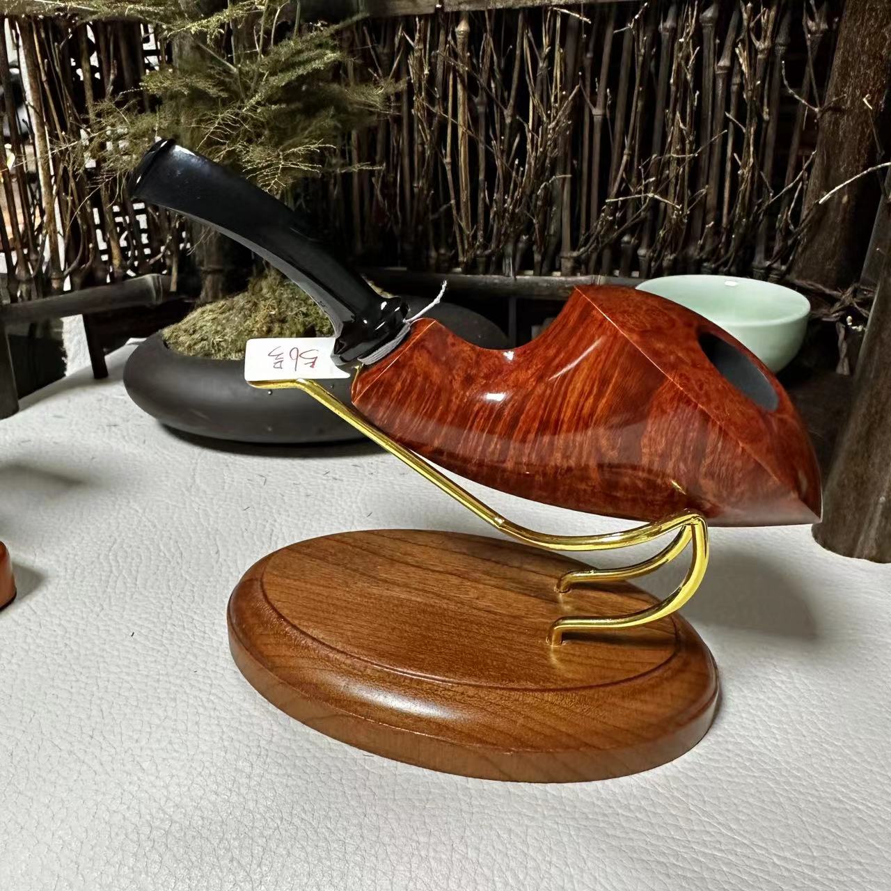 56纯手工石楠木烟斗