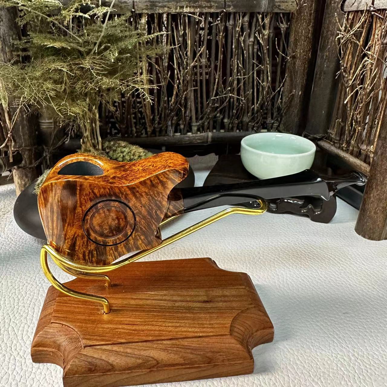 67纯手工石楠木烟斗