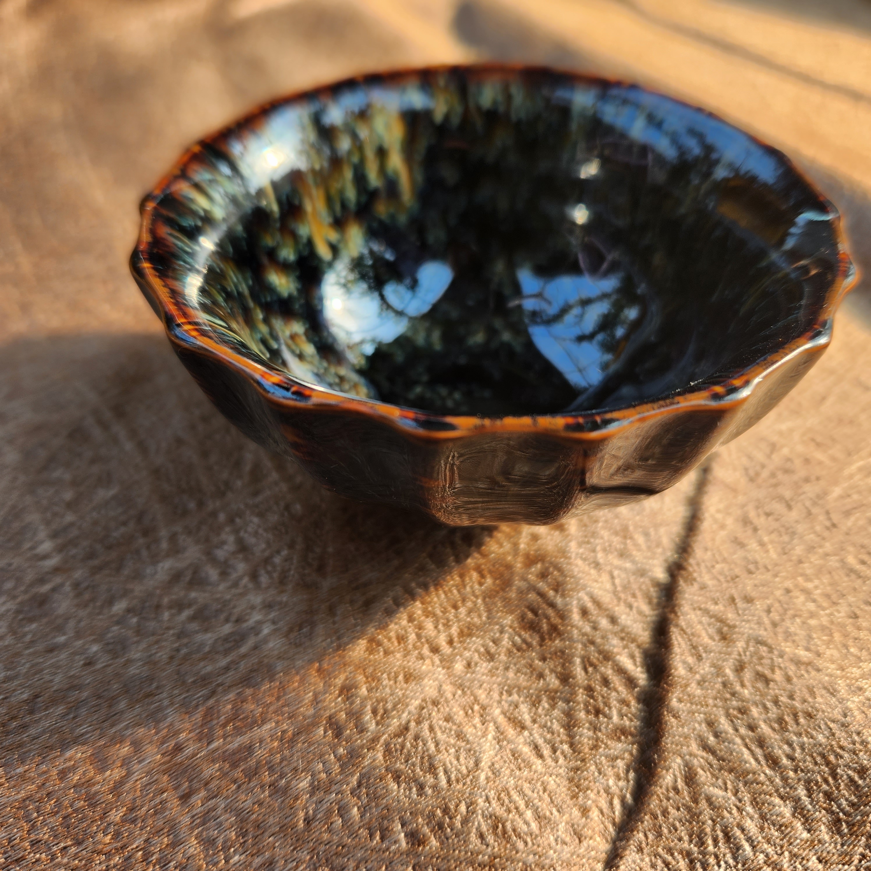 家用瓷碗2陶瓷蓝手绘