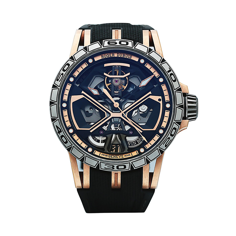 95新 ROGER DUBUIS/罗杰杜彼 RDDBEX0750/2019年全套/男士手表