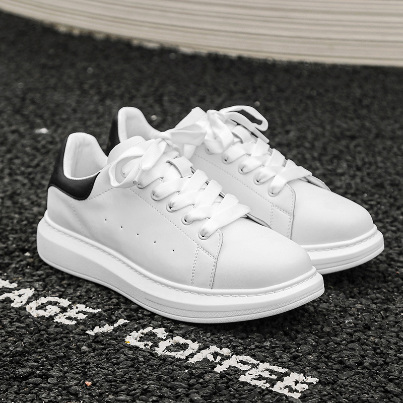 冬季大码男鞋新款加绒棉鞋休闲运动鞋男三利泰麦昆小白鞋男士板鞋