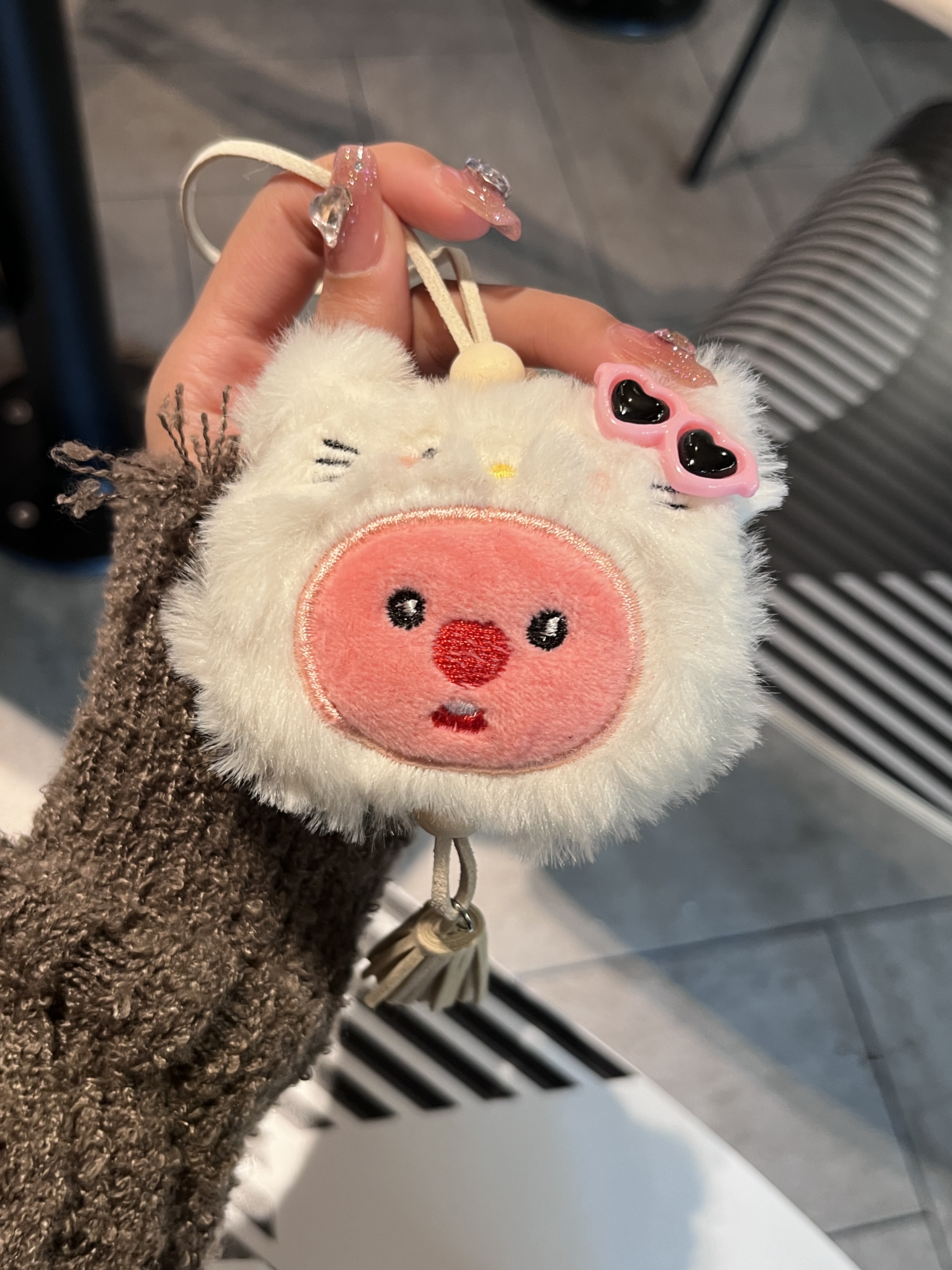 新款可爱变装卡通小海狸loopy挂件包包挂饰少女心情侣闺蜜礼物