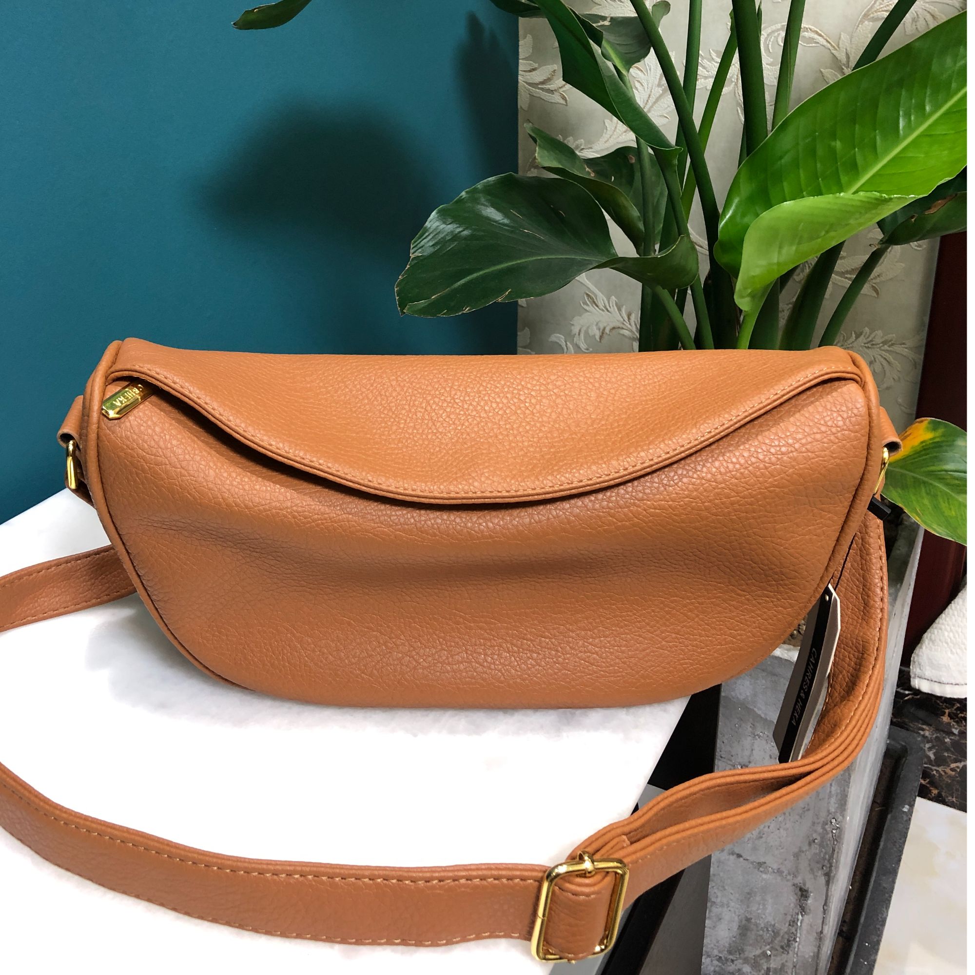 秋冬季【定制款】潮流休闲饺子包时尚复古大容量斜挎大包女大容量