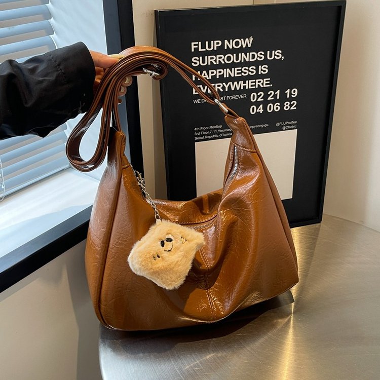 腋下法棍包包包网红百搭小众单肩秋冬肩包休闲女士简约启亨&9195