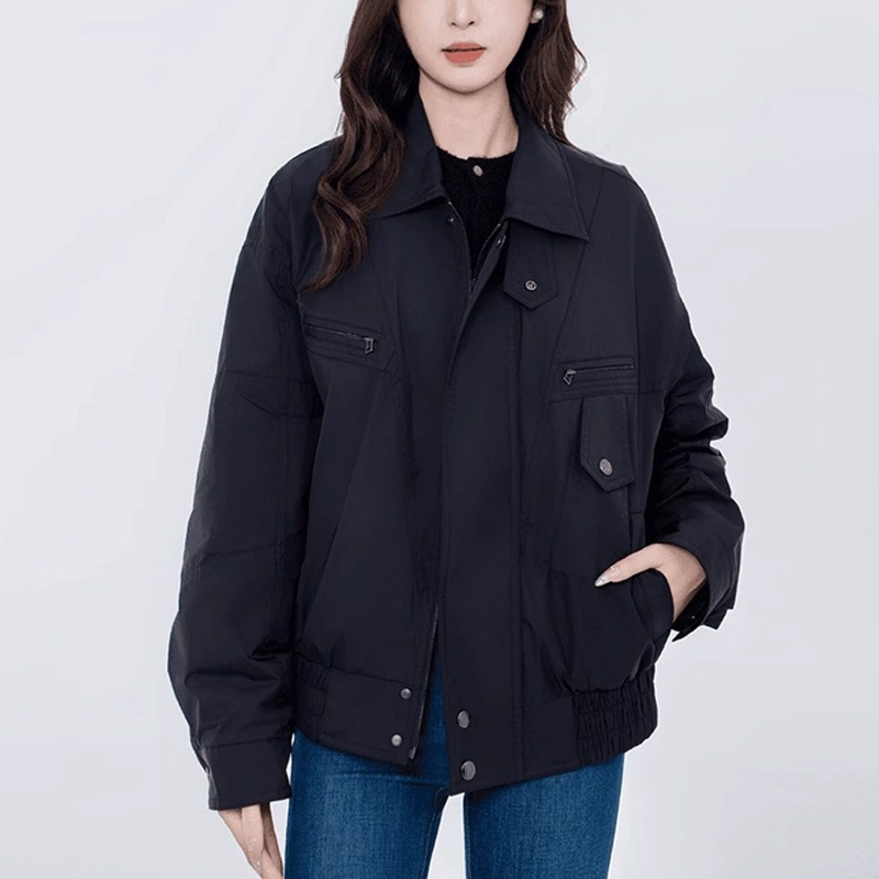 {专柜}商场同款2025秋冬百搭夹克休闲雪丽棉服外套5400911