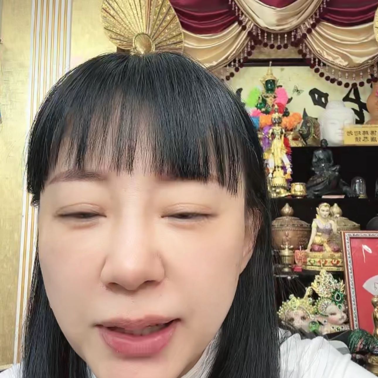 【闪购商品】金箔根雕牛***3