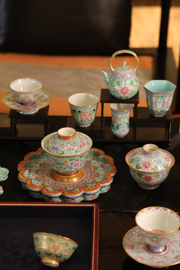 【经典款】绝美松石绿套组—溢珍堂