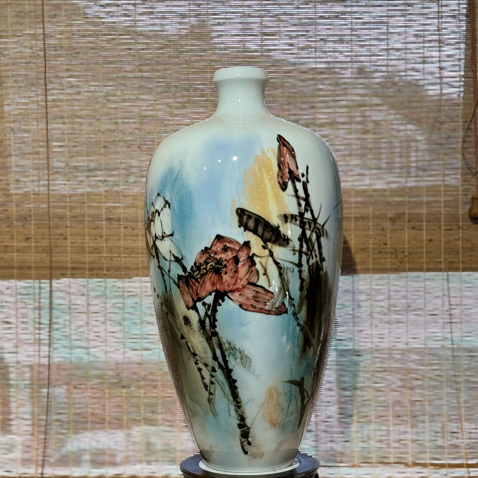 【写意荷风盛世赏瓶】易龙华——中国工艺美术大师