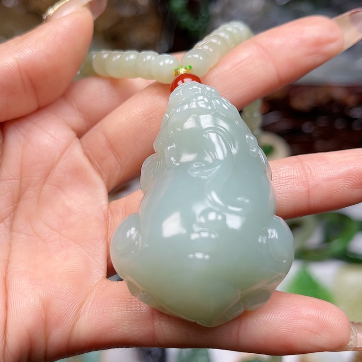【闪购商品】和田玉颈饰未镶嵌