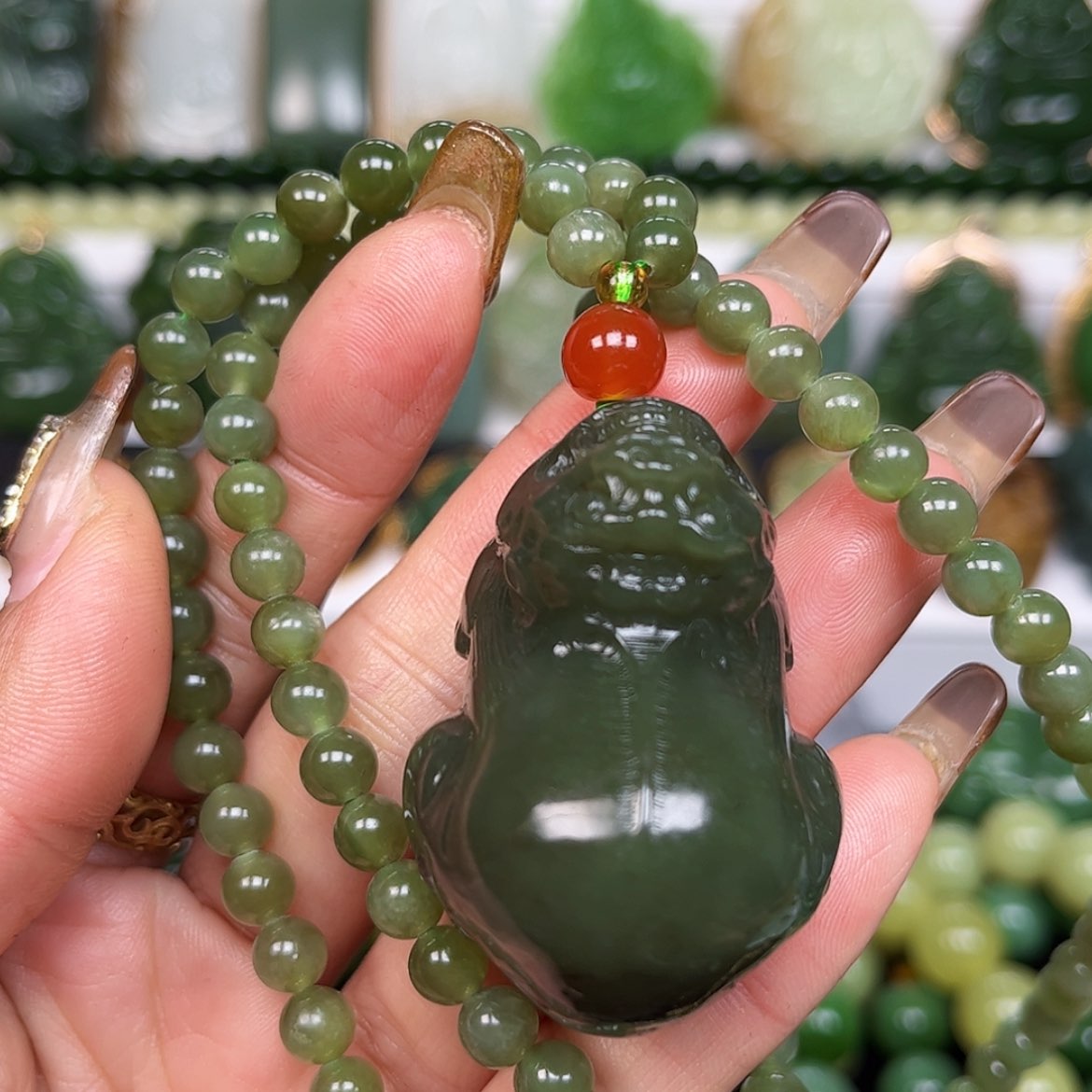 【闪购商品】和田玉颈饰未镶嵌