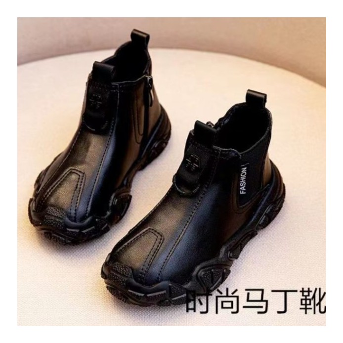 回力瑞儿童马丁靴2023靴子鞋子加绒新款童鞋皮鞋宝宝冬季爆款