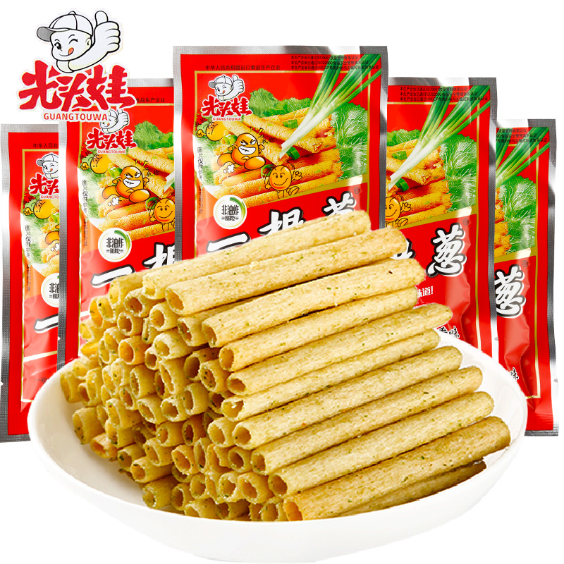 一根葱零食辣条袋装8090后童年怀旧葱非油炸儿童休闲食品小吃薯条