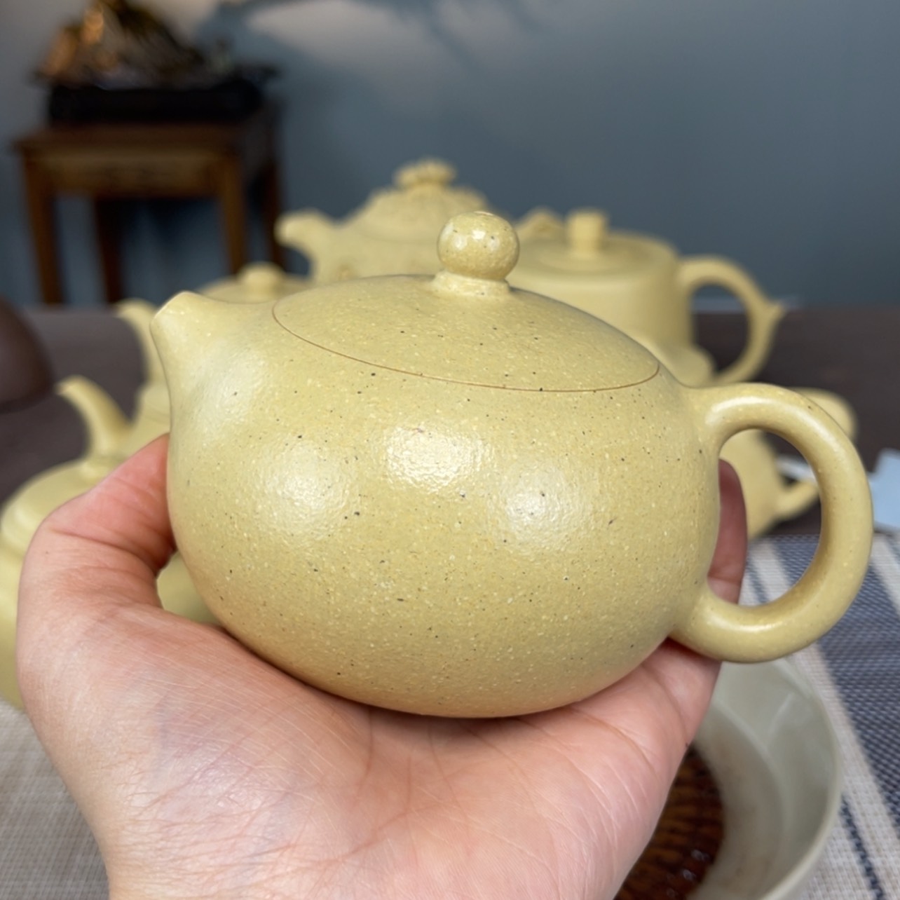 【闪购商品】绿泥茶壶