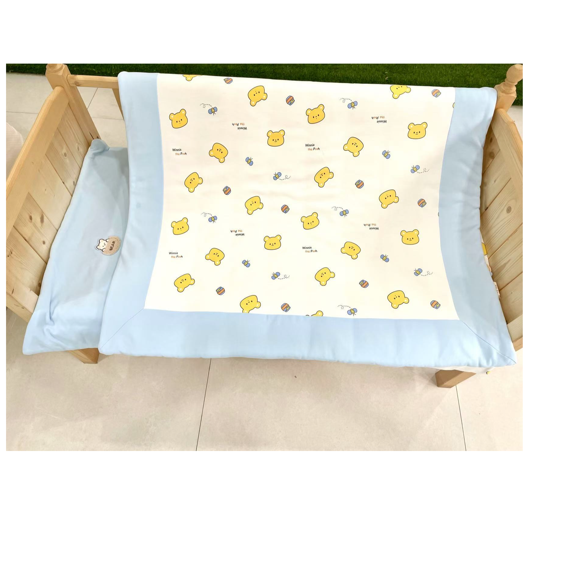 冬季婴儿被褥了柔软纯棉新生儿卡通透气印花加厚宝宝保暖被全棉