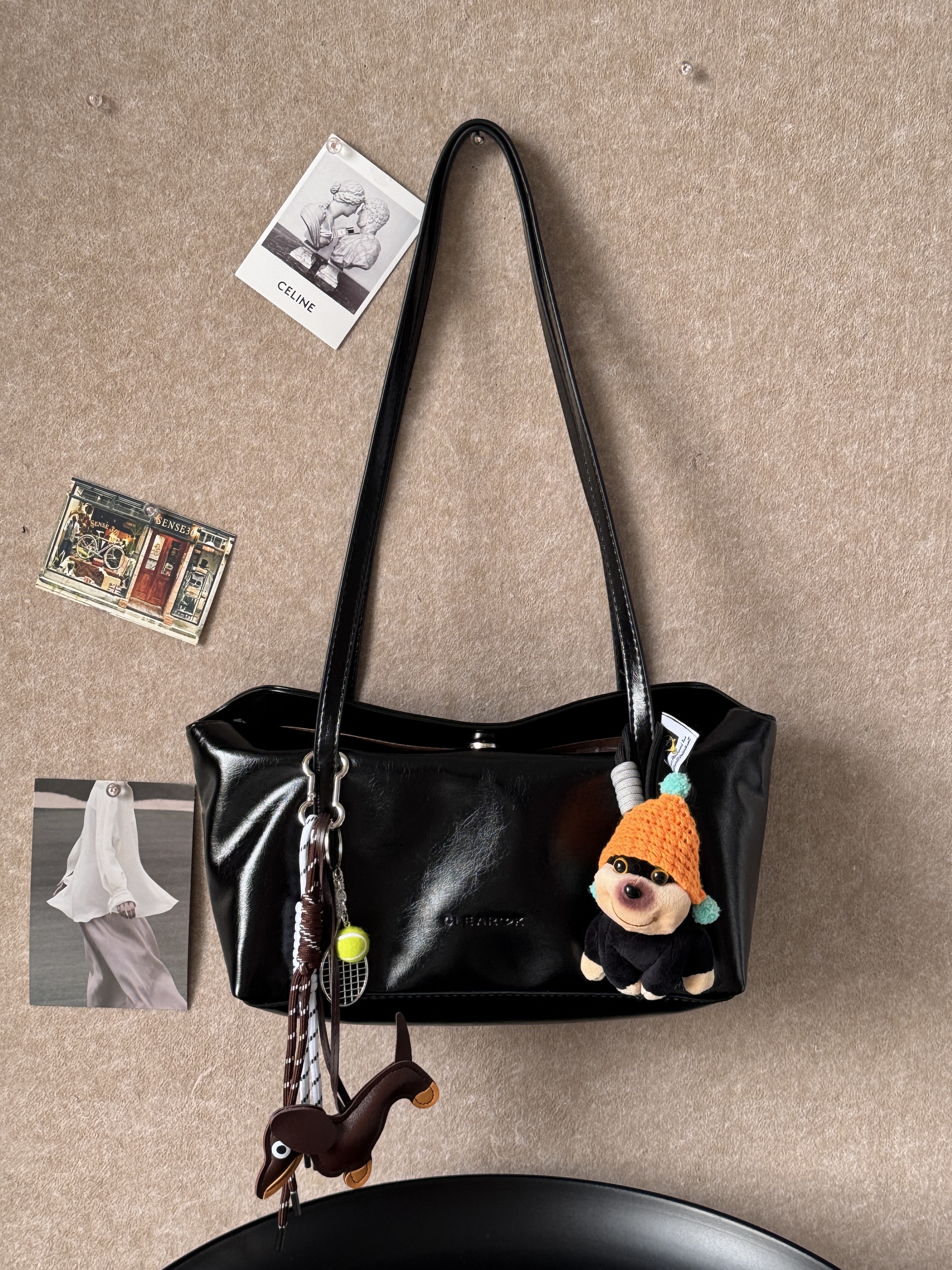 【菜芽子】上班通勤包包女春夏百搭2025新款高级感单肩腋下饼干包