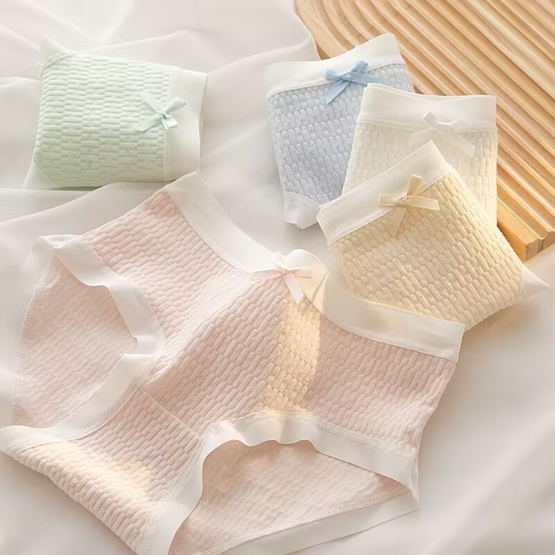 直播专享女士棉料内衣 一组3条 （ 颜色随机）