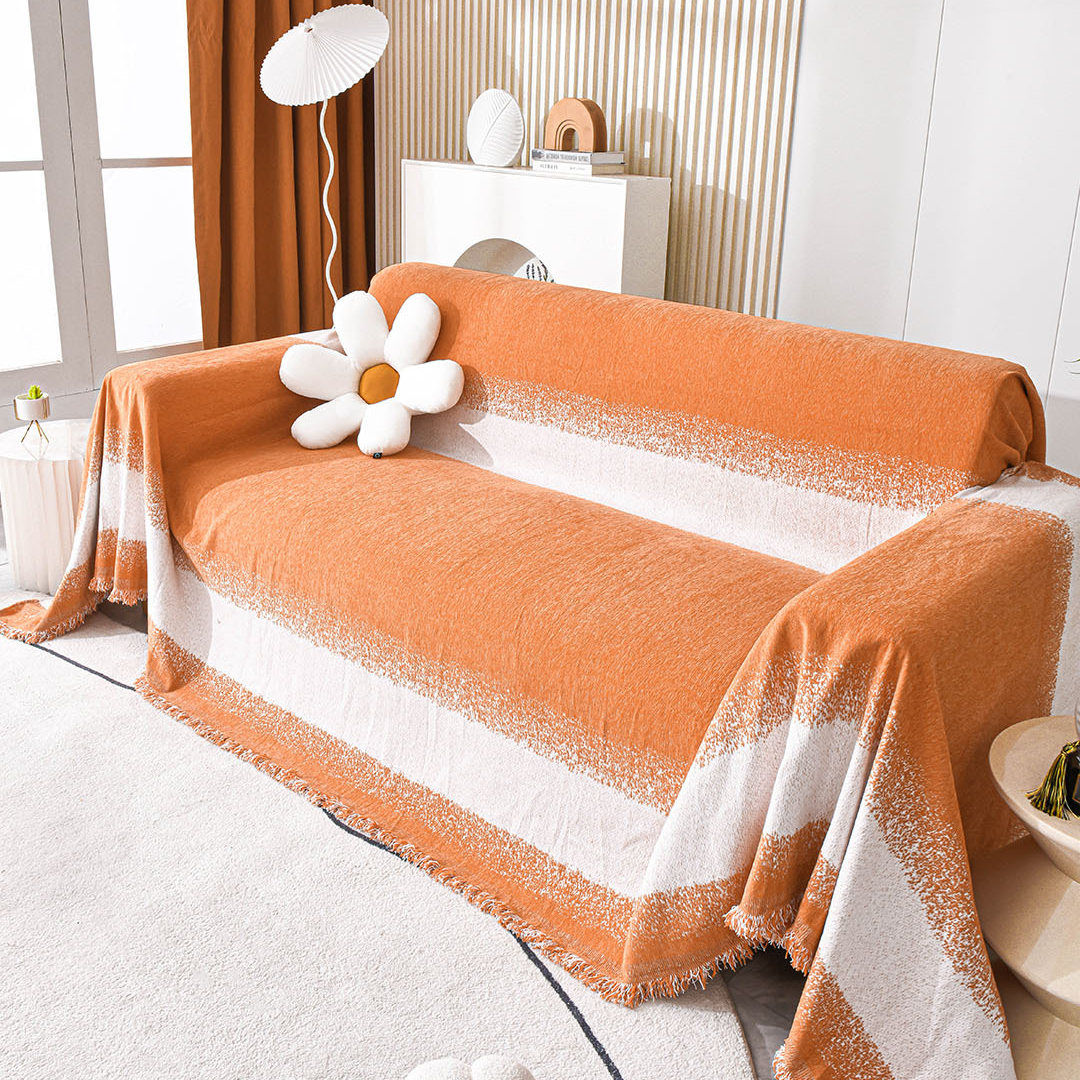 防尘一片式沙发垫盖布巾简约沙发套全盖沙发布四季通用沙发毯