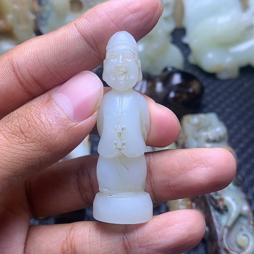 【闪购商品】和田玉挂件未镶嵌正**械