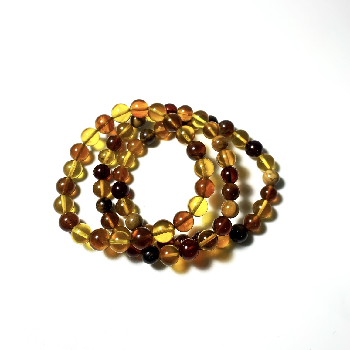 多宝手串缅甸琥珀8908男女同款单圈轻奢（多样性发货，发其中一条）