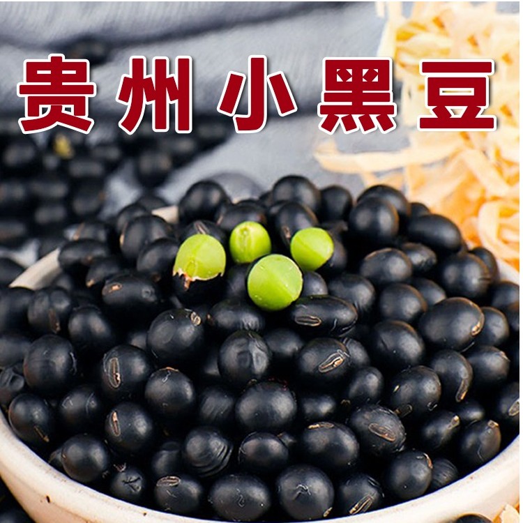 贵州特产绿心黑豆打豆浆专用2024年新五谷杂粮农家绿芯生黑大青仁