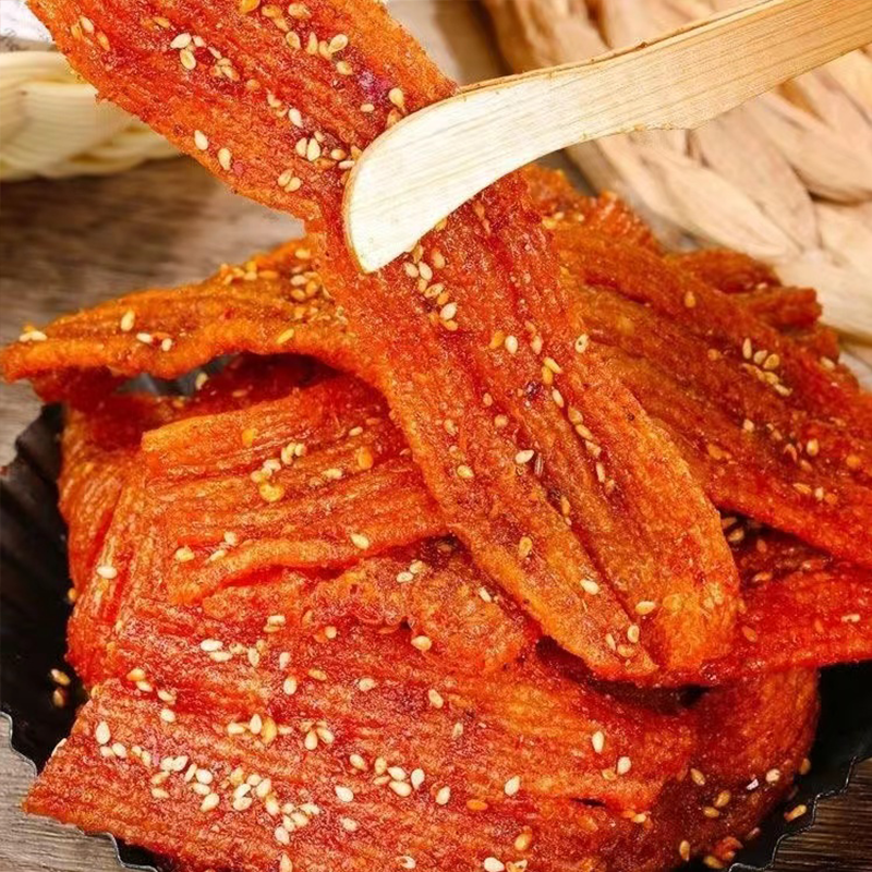 陕西手工辣条一大袋【蒜香五香麻辣特辣】四种口味调味面制品怀旧