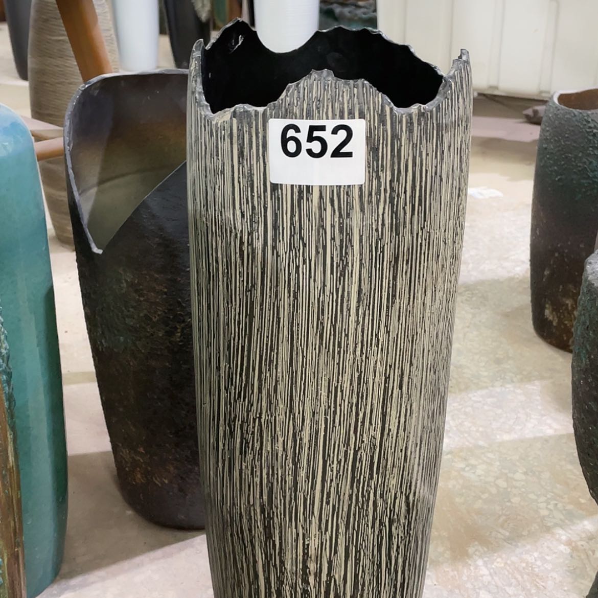 【闪购商品】陶瓷罐高59口17瑕疵