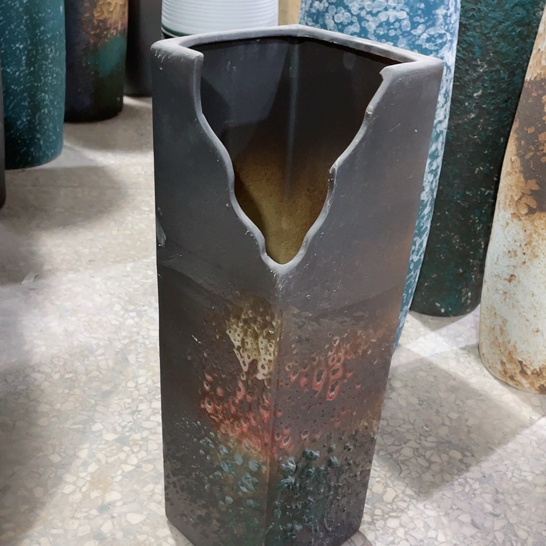 瑕疵盆46厘米缺口18厘米