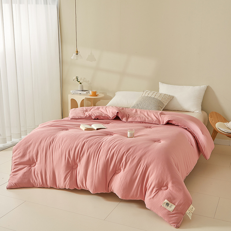 水星家纺A类大豆纤维被子空调被芯柔软春秋被亲肤加厚冬被子母被