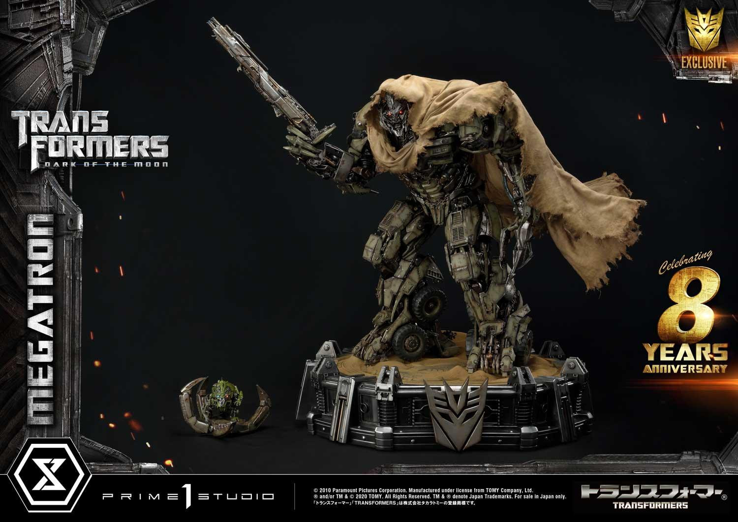 意向卡 P1S 油罐威震天 变形金刚 版权雕像GK模型现货到付