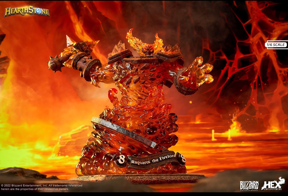 意向卡 HEX 拉格纳罗斯 1:6 魔兽世界 版权雕像GK模型现货到付