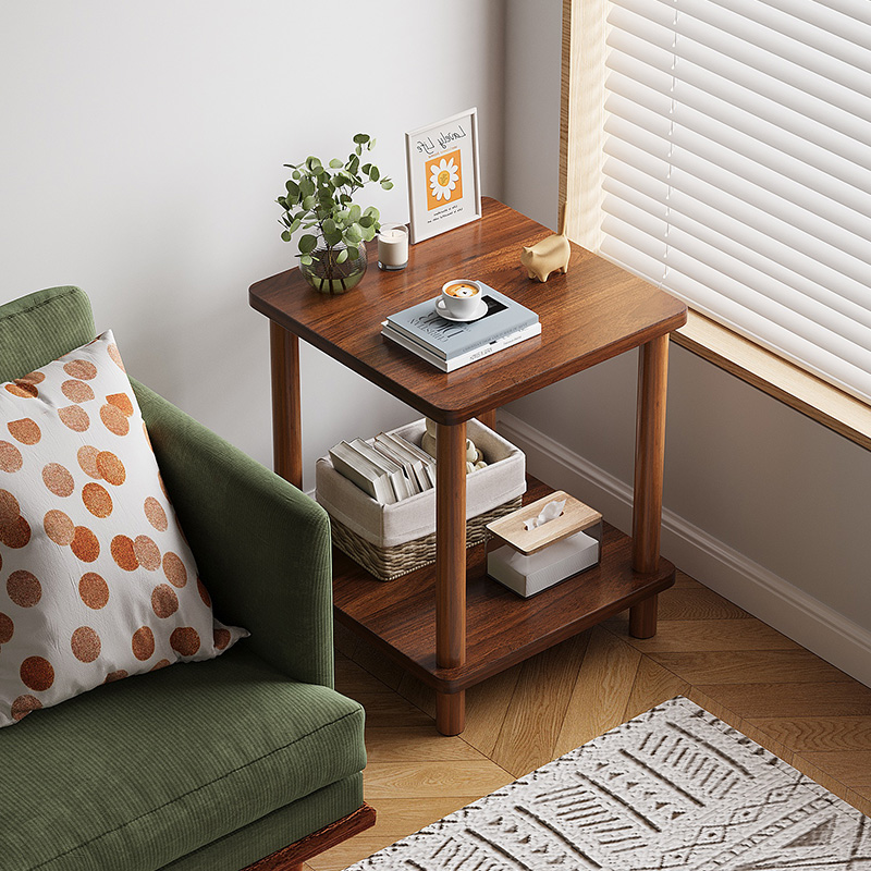 客厅沙发边几小桌子家用办公可移动茶几卧室少女房间床头柜小户型