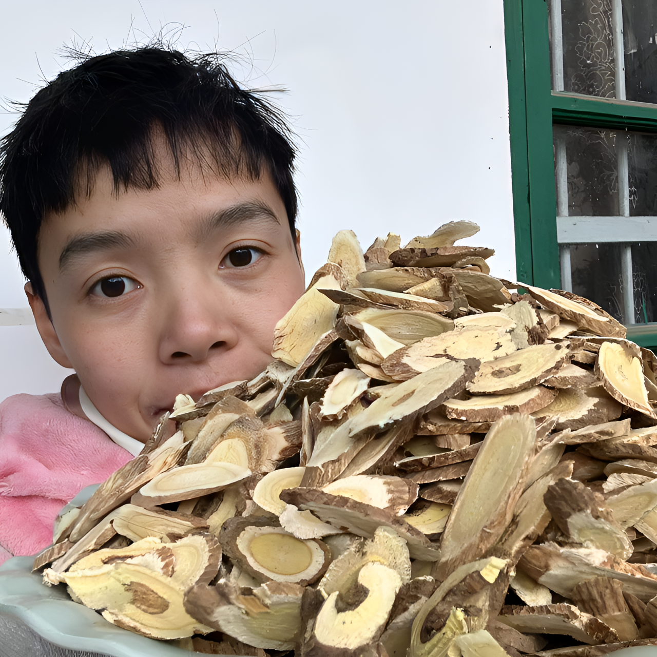 广西灵川县山姐精选  甘肃野生黄芪干片   散装农产品  