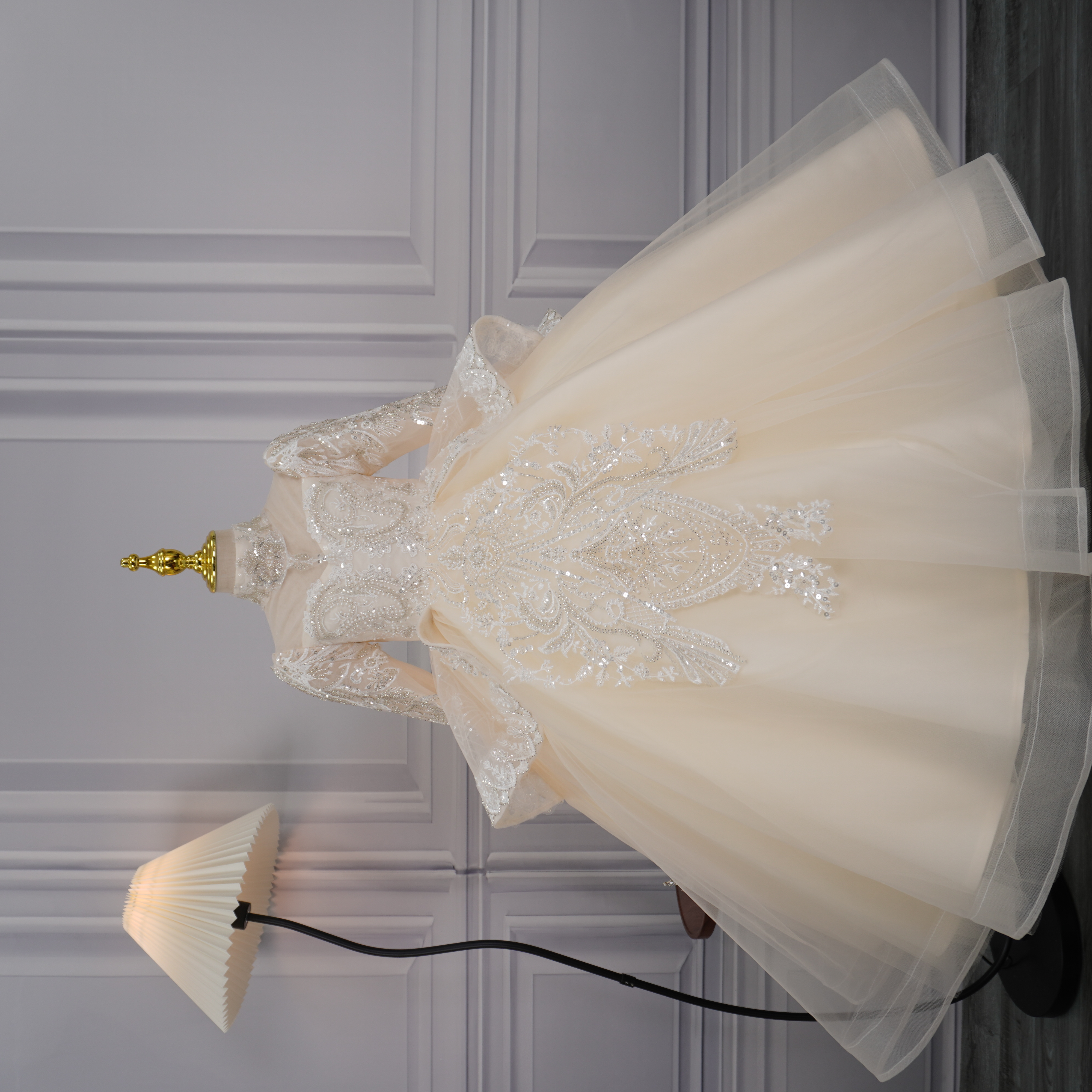 儿童礼服女童高端洋气走秀公主裙小女孩生日花童主持人钢琴演出服