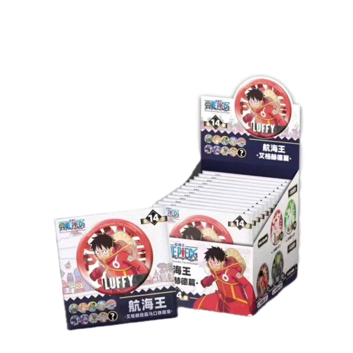 【鱼仔】东映动画航海王艾格赫德双闪反光吧唧直播代拆谷子