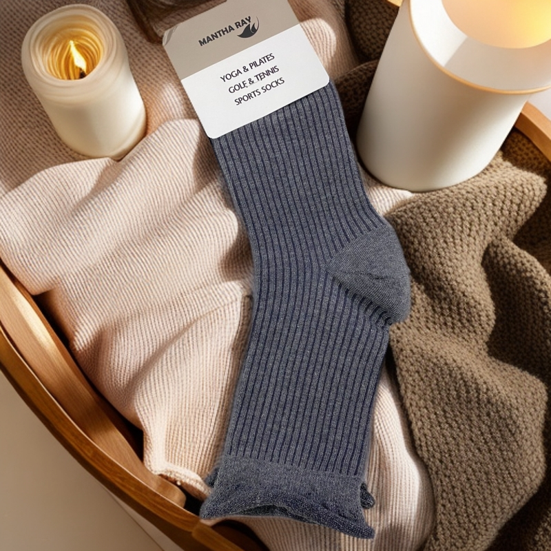 韩国正品代购 【特卖】东大门袜子秋冬季蝴蝶结条纹棉袜 NO退NO换