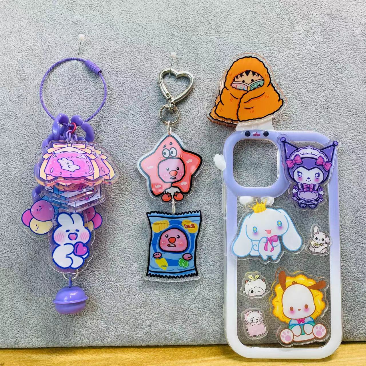 5cm亚克力片片diy盲盒周边