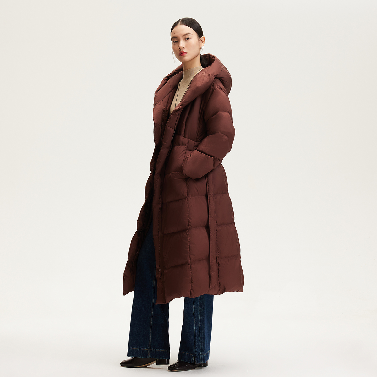 【粉丝专属】Vero Moda羽绒服收腰90白鸭绒羽绒服324312015