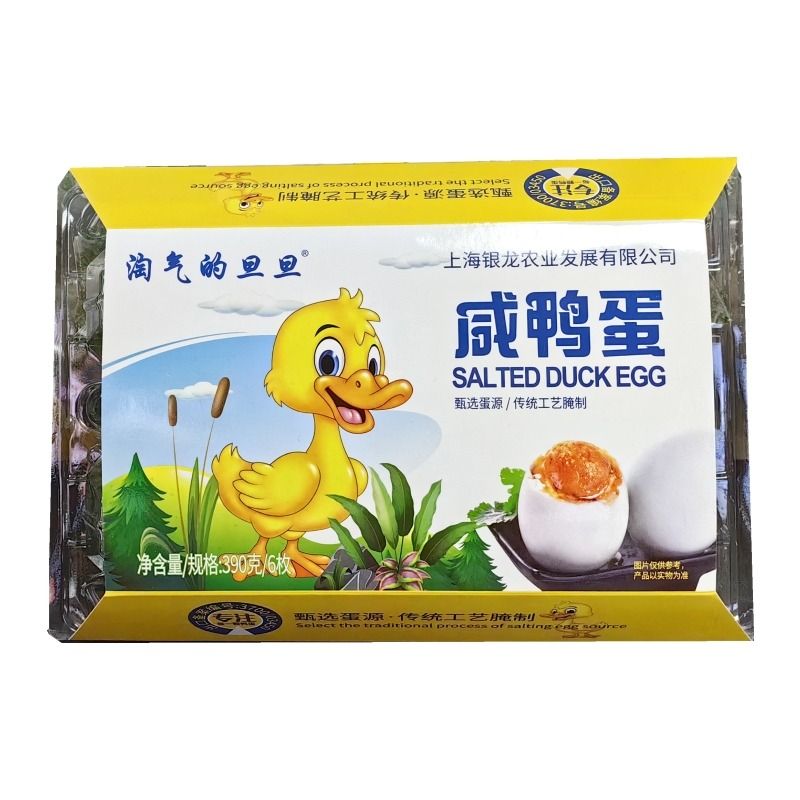 咸鸭蛋6枚 390g
