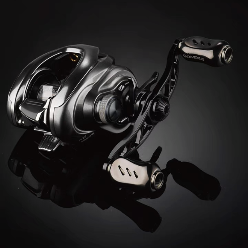 革梦士水滴在轮摇臂Gomexus禧玛诺达瓦渔轮改装