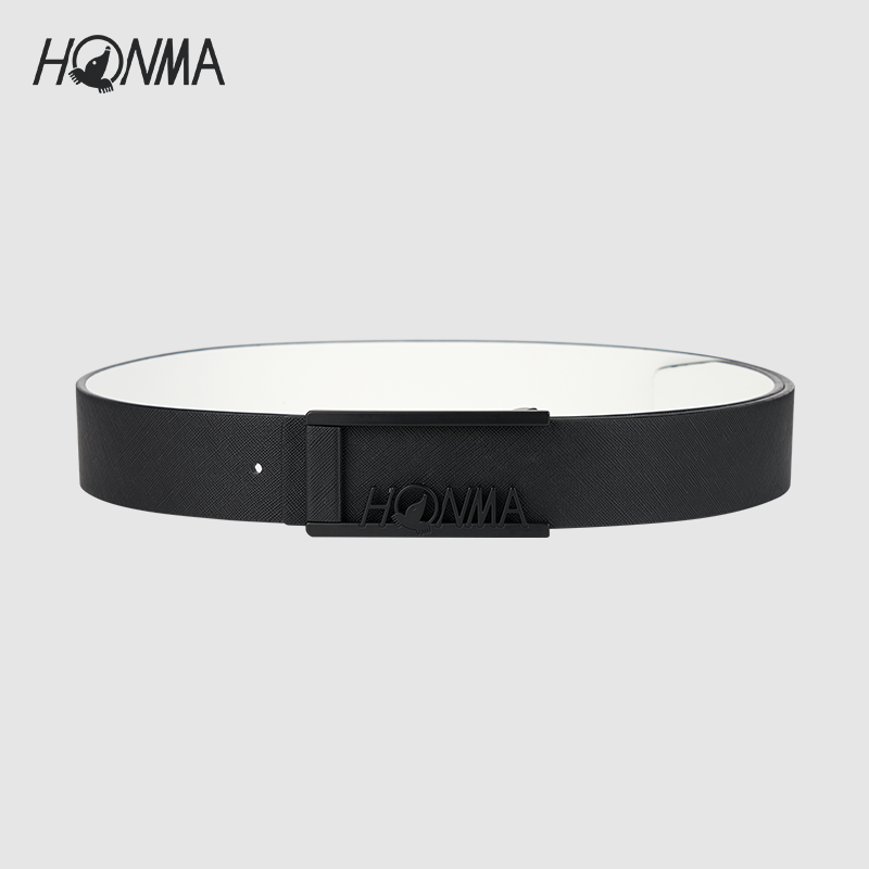 【专业高尔夫】HONMA新款头层牛皮面商务休闲腰带男HMJQ014R020