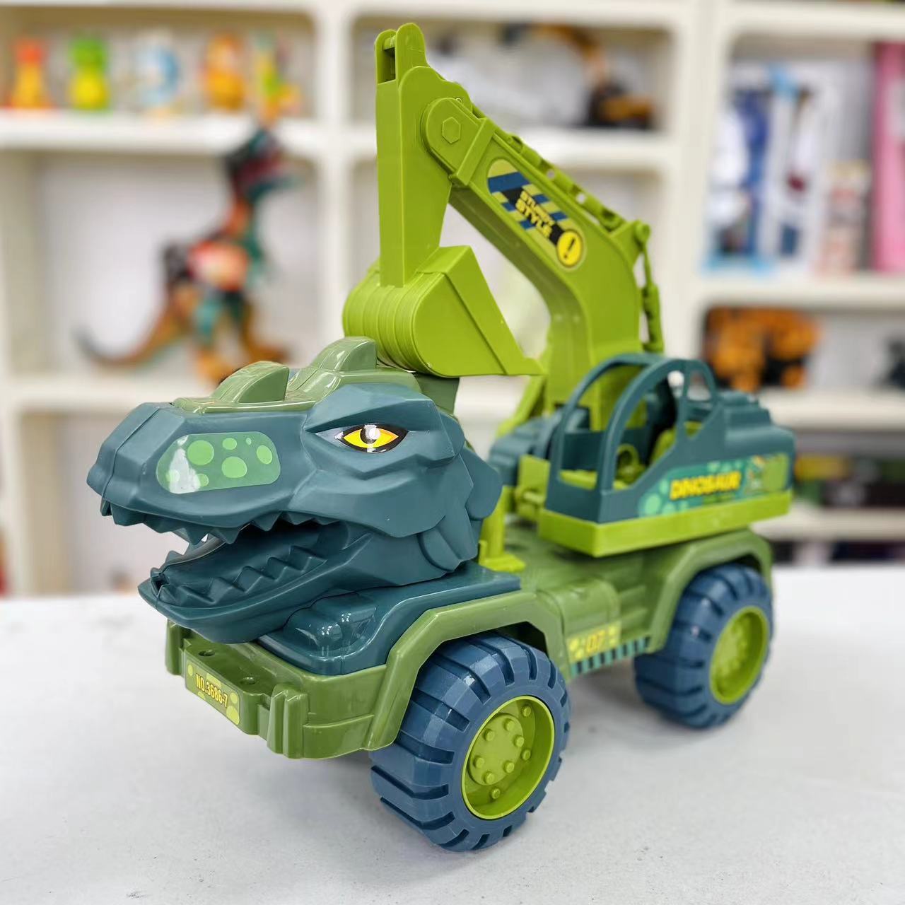 QI 26厘米孩子喜欢的恐龙车 【两款随机发一款】【电商盒发货】