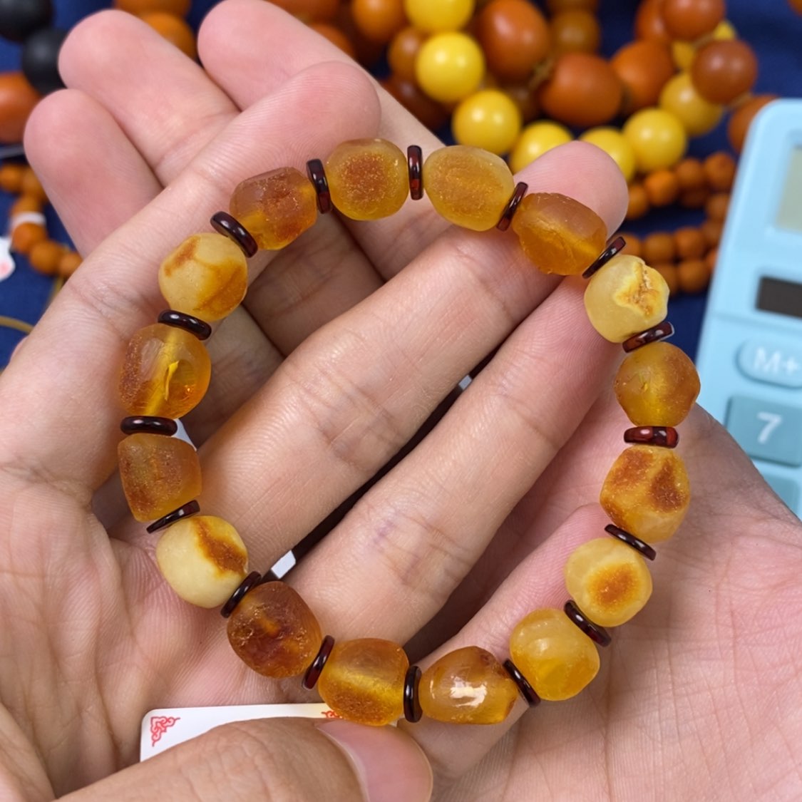 【闪购商品】琥珀珠宝奇石未镶嵌手串
