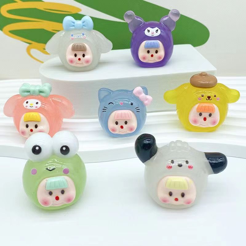 kiki糖头  可爱萌粒盲盒手办萌粒