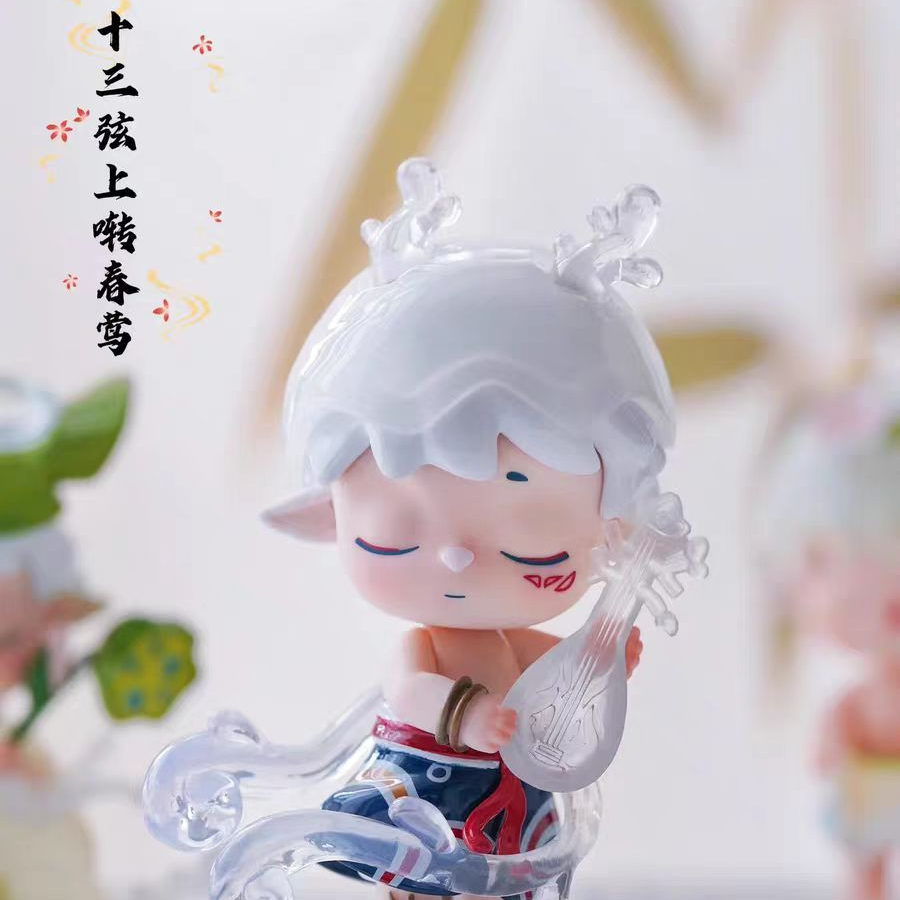 正版MIMI无事小神仙盲盒潮玩手办国风公仔玩具女生日礼物桌面摆件