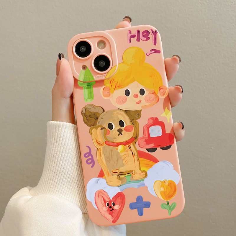 新款ins风全包苹果14手机壳iPhone13promax防摔X男11软壳xr女8P全