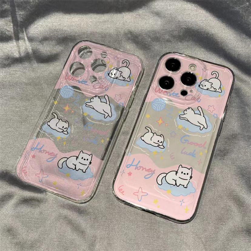 新款戏水可爱苹果15ProMax手机壳iPhone14情侣13全包12防摔11软壳