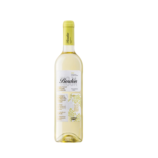 【原瓶进口】西班牙里奥哈产区-波顿干白葡萄酒12.5度750ML A